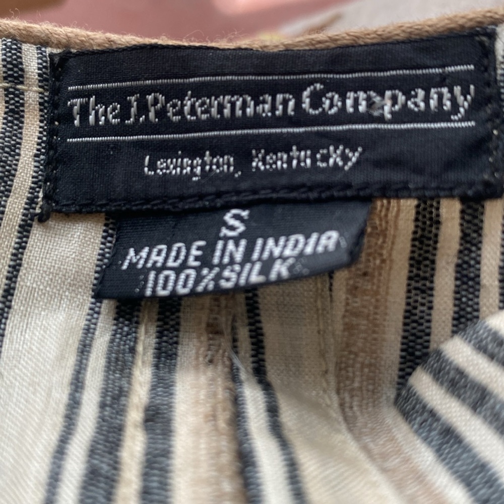 THE J. PETERMAN COMPANY SHIRT/DUSTER - Picture 7 of 7
